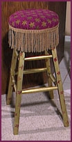 DIY upholstered bar stool Terri O
