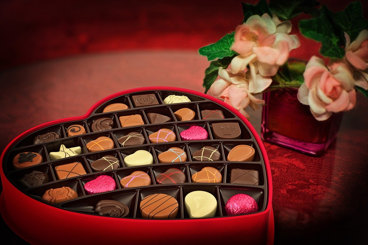 valentine's day, chocolates, candy